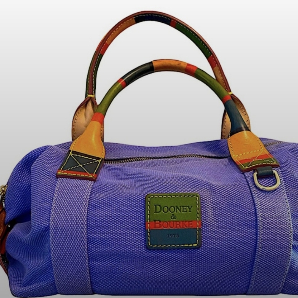 Dooney and Bourke EUC cloth satchel